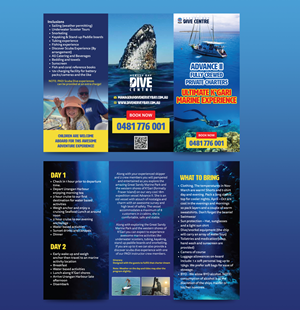 Graphic Design by Jeewz for Hervey Bay Dive Centre | Design: #32423549