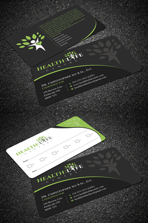Business Card Design by Sandaruwan for Health For Life Centre | Design #32337540