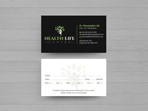 Business Card Design by Expert Bappy for Health For Life Centre | Design: #32326260