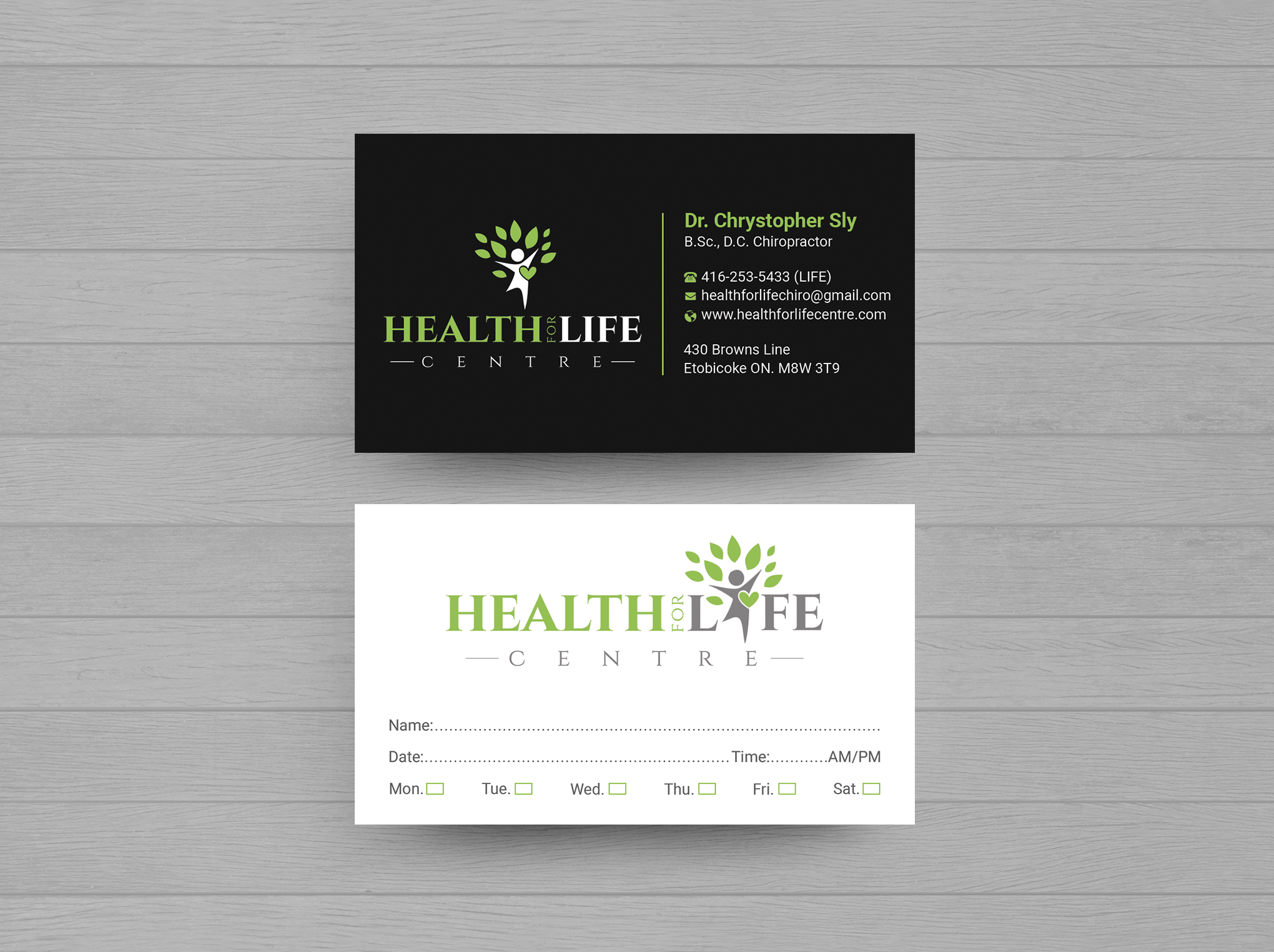 Diseño de Tarjeta de Presentación por Expert Bappy para Health For Life Centre | Diseño #32326262