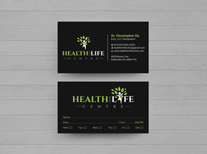 Diseño de Tarjeta de Presentación por Expert Bappy para Health For Life Centre | Diseño: #32326263
