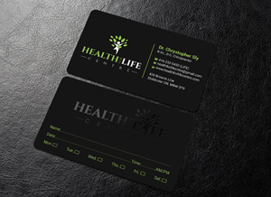 Diseño de Tarjeta de Presentación por Expert Bappy para Health For Life Centre | Diseño: #32326296