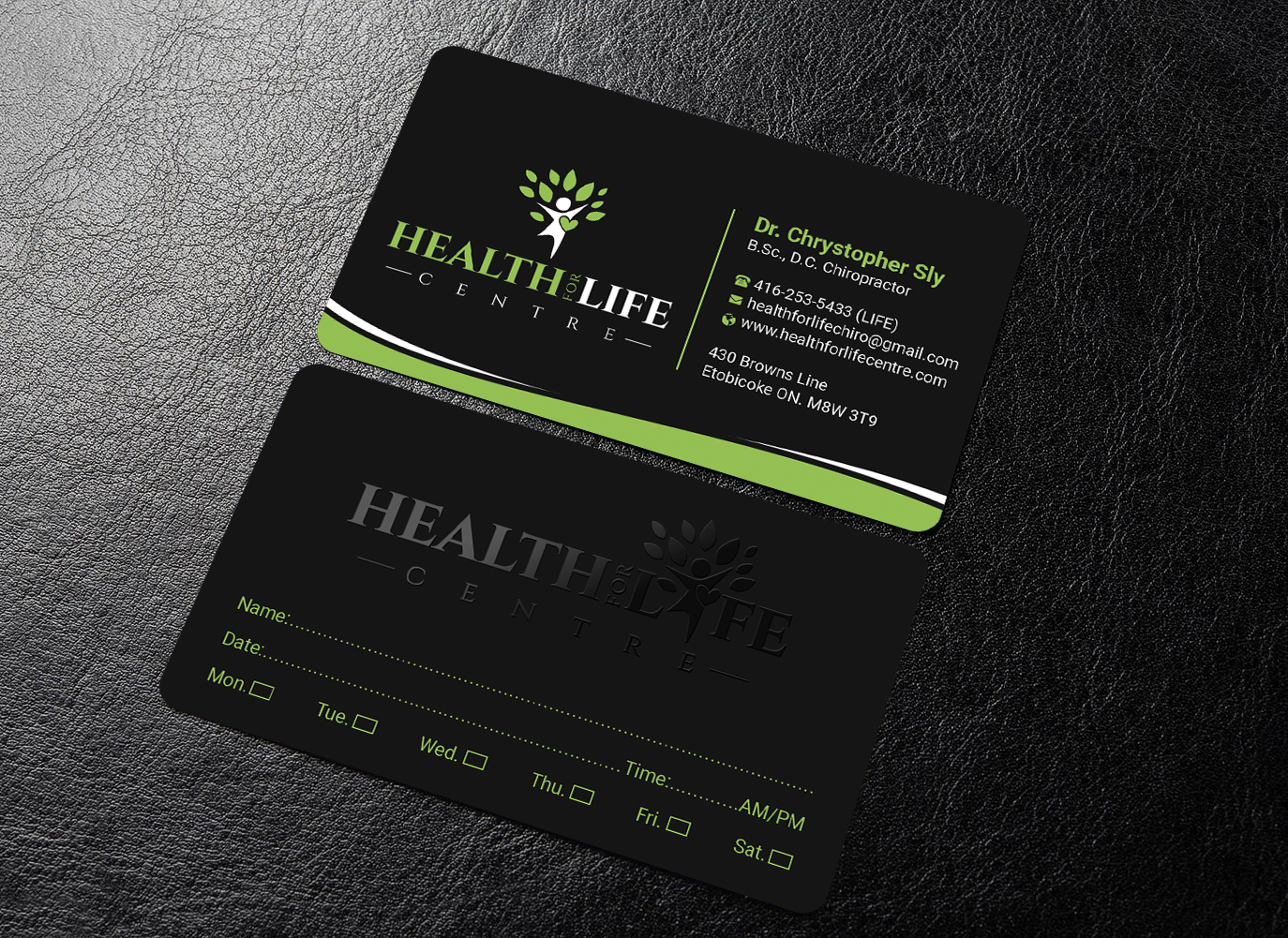 Diseño de Tarjeta de Presentación por Expert Bappy para Health For Life Centre | Diseño #32326297