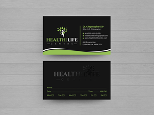 Diseño de Tarjeta de Presentación por Expert Bappy para Health For Life Centre | Diseño: #32326327