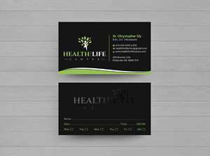 Diseño de Tarjeta de Presentación por Expert Bappy para Health For Life Centre | Diseño: #32326329