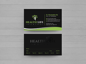 Diseño de Tarjeta de Presentación por Expert Bappy para Health For Life Centre | Diseño: #32326330