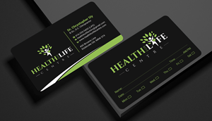 Diseño de Tarjeta de Presentación por Expert Bappy para Health For Life Centre | Diseño: #32326378