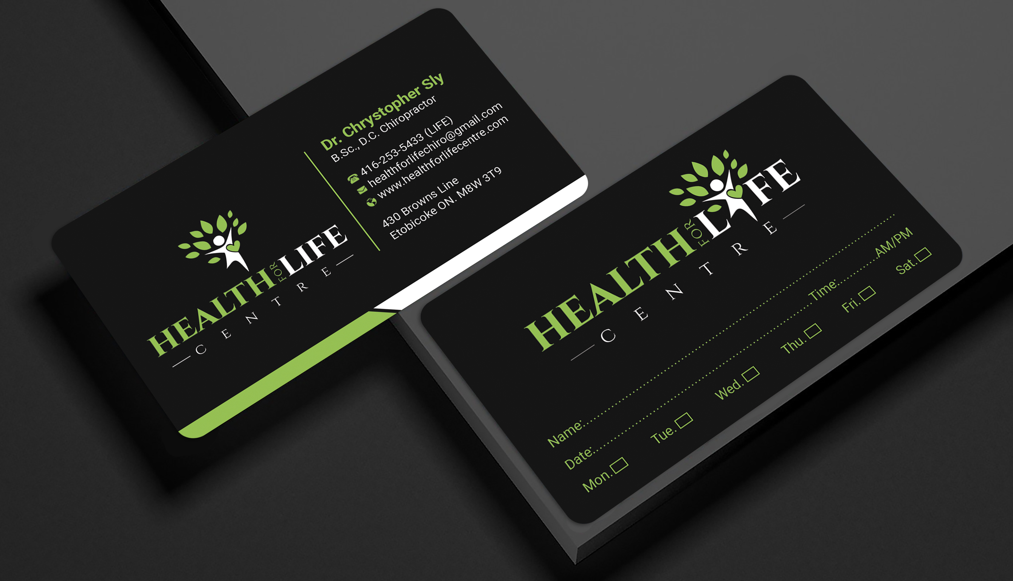 Design de Carte de Visite par Expert Bappy pour Health For Life Centre | Design #32326426