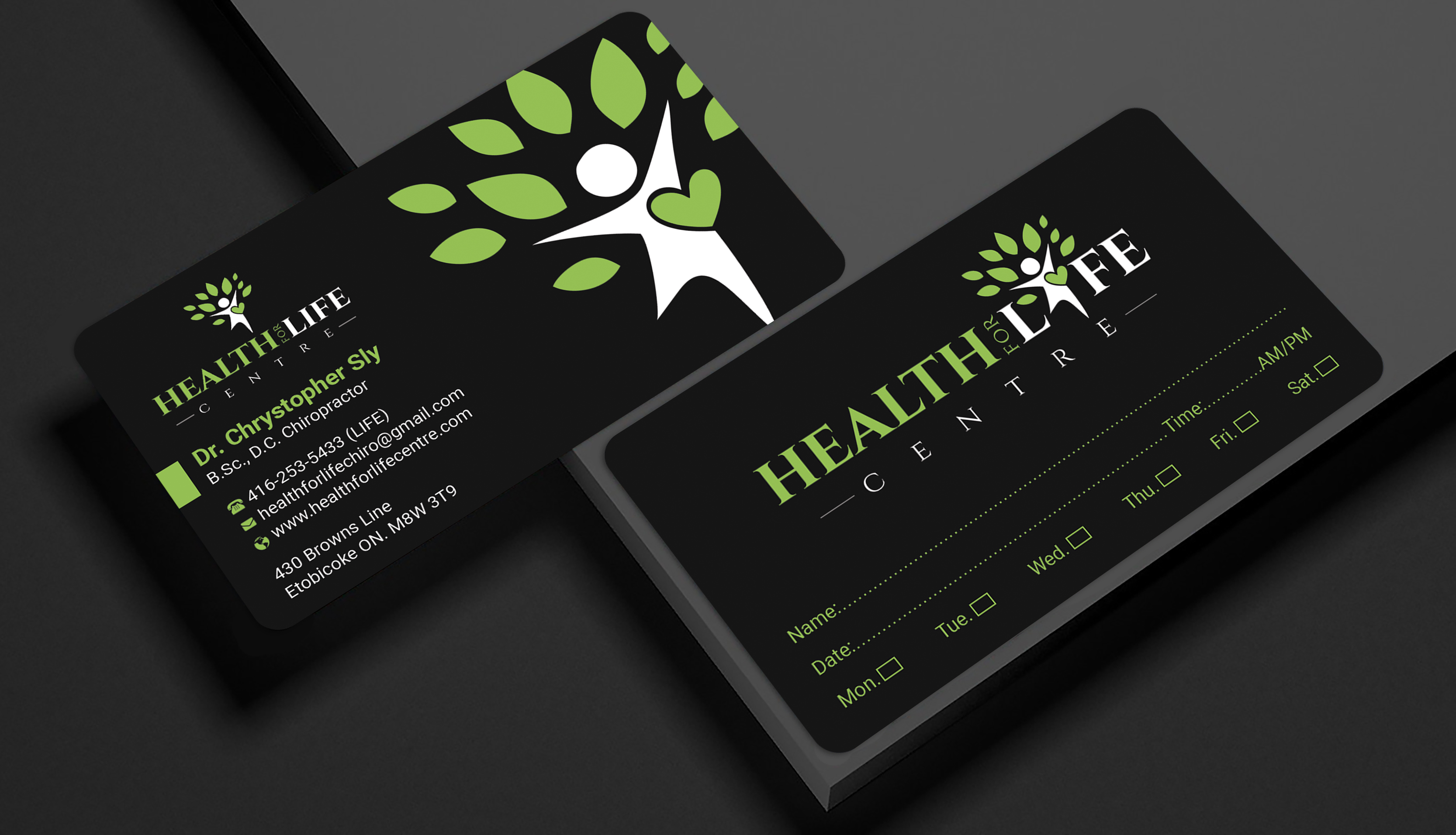 Design de Carte de Visite par Expert Bappy pour Health For Life Centre | Design #32330003