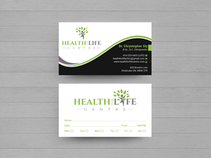 Diseño de Tarjeta de Presentación por Expert Bappy para Health For Life Centre | Diseño: #32336092