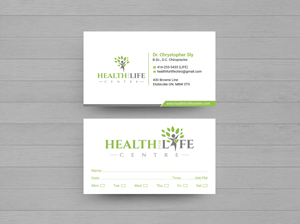 Diseño de Tarjeta de Presentación por Expert Bappy para Health For Life Centre | Diseño: #32336219