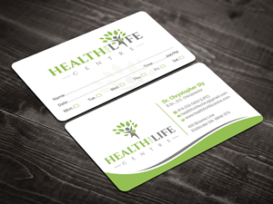 Diseño de Tarjeta de Presentación por Expert Bappy para Health For Life Centre | Diseño: #32336473