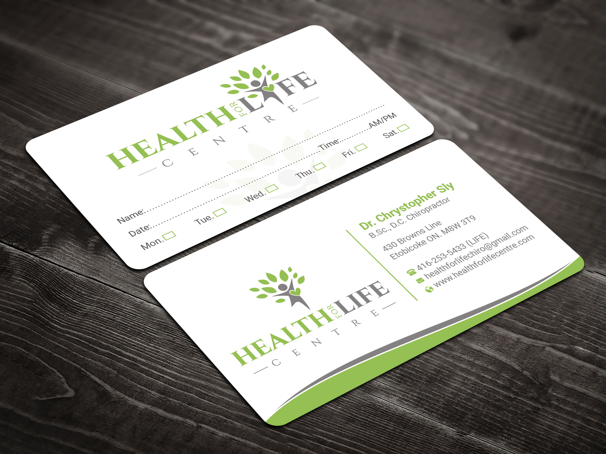 Business Card Design by Expert Bappy for Health For Life Centre | Design #32336653