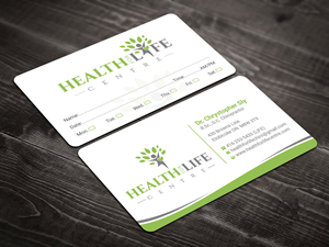 Business Card Design by Expert Bappy for Health For Life Centre | Design: #32336664