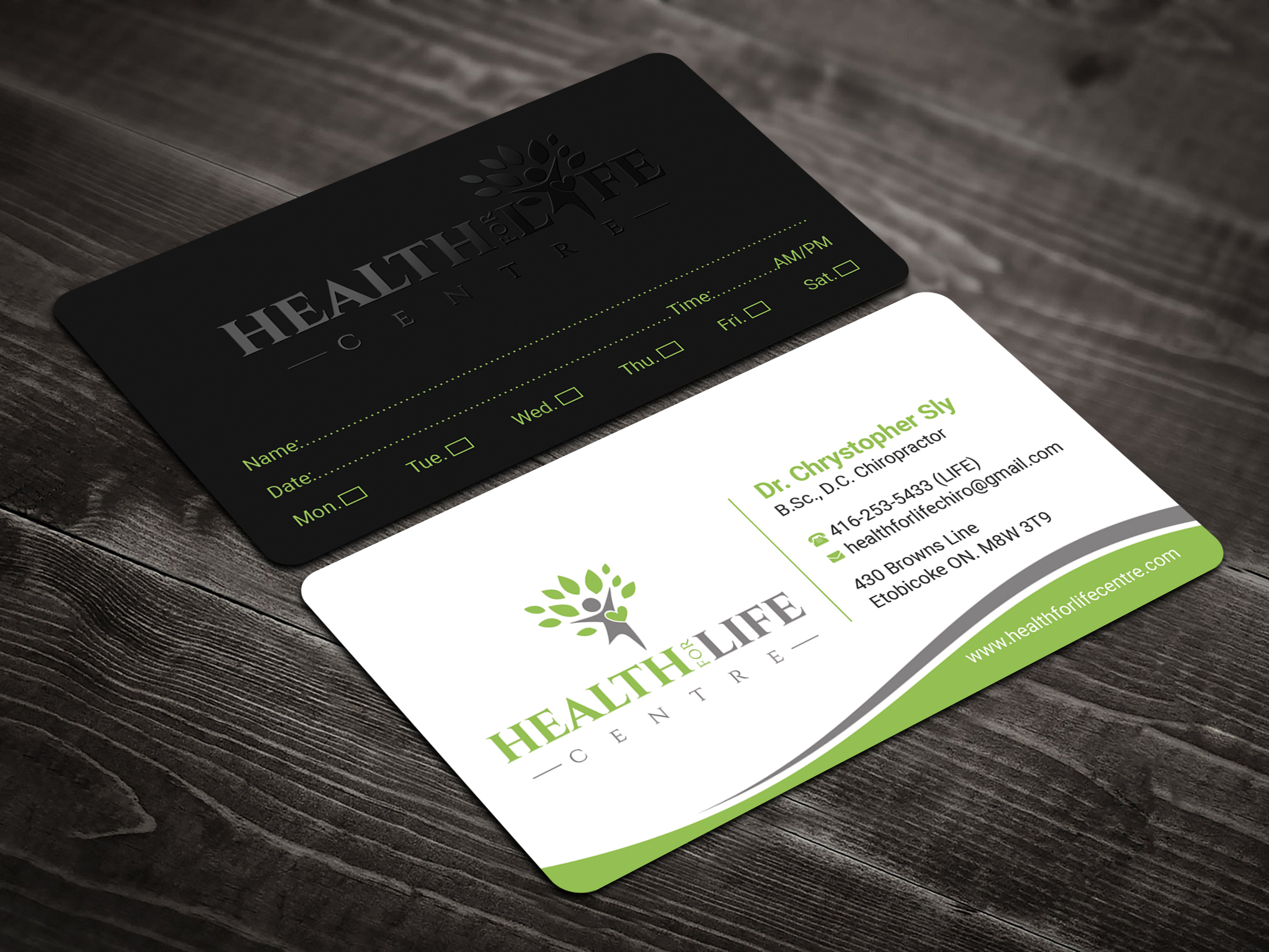Business Card Design by Expert Bappy for Health For Life Centre | Design #32336760