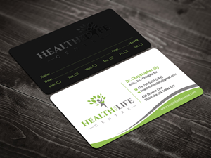 Business Card Design by Expert Bappy for Health For Life Centre | Design: #32336760