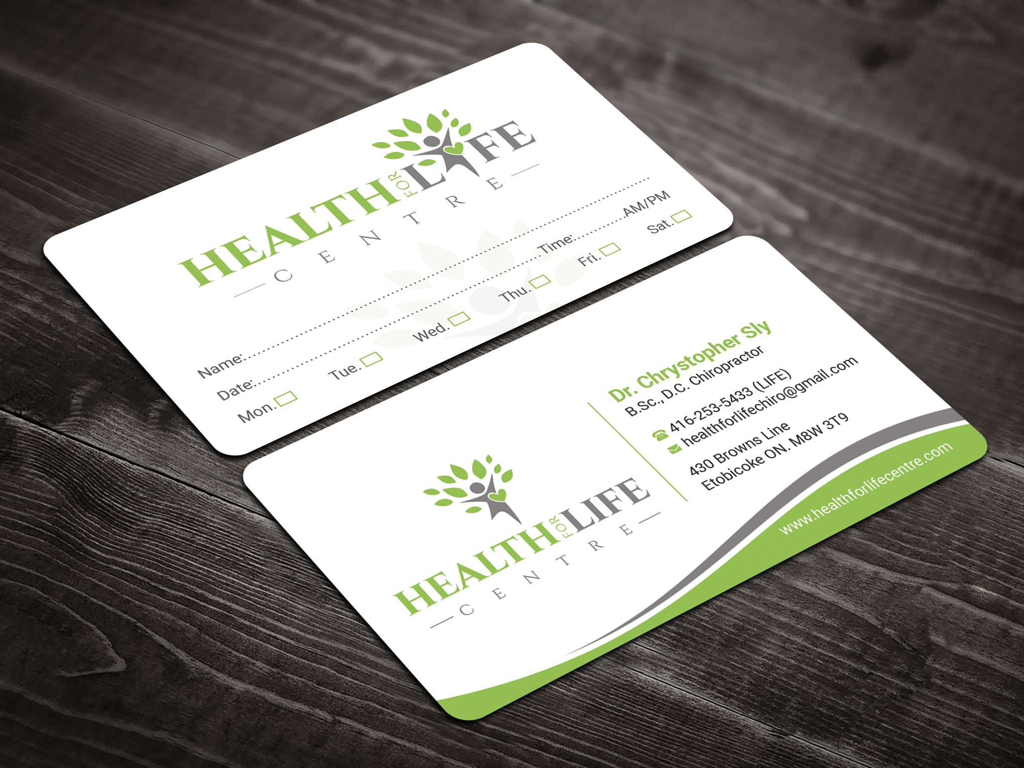 Business Card Design by Expert Bappy for Health For Life Centre | Design #32336761