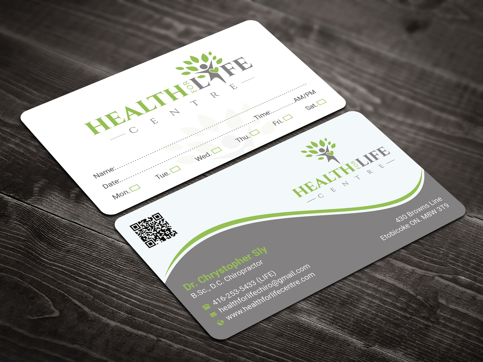 Business Card Design by Expert Bappy for Health For Life Centre | Design #32337208