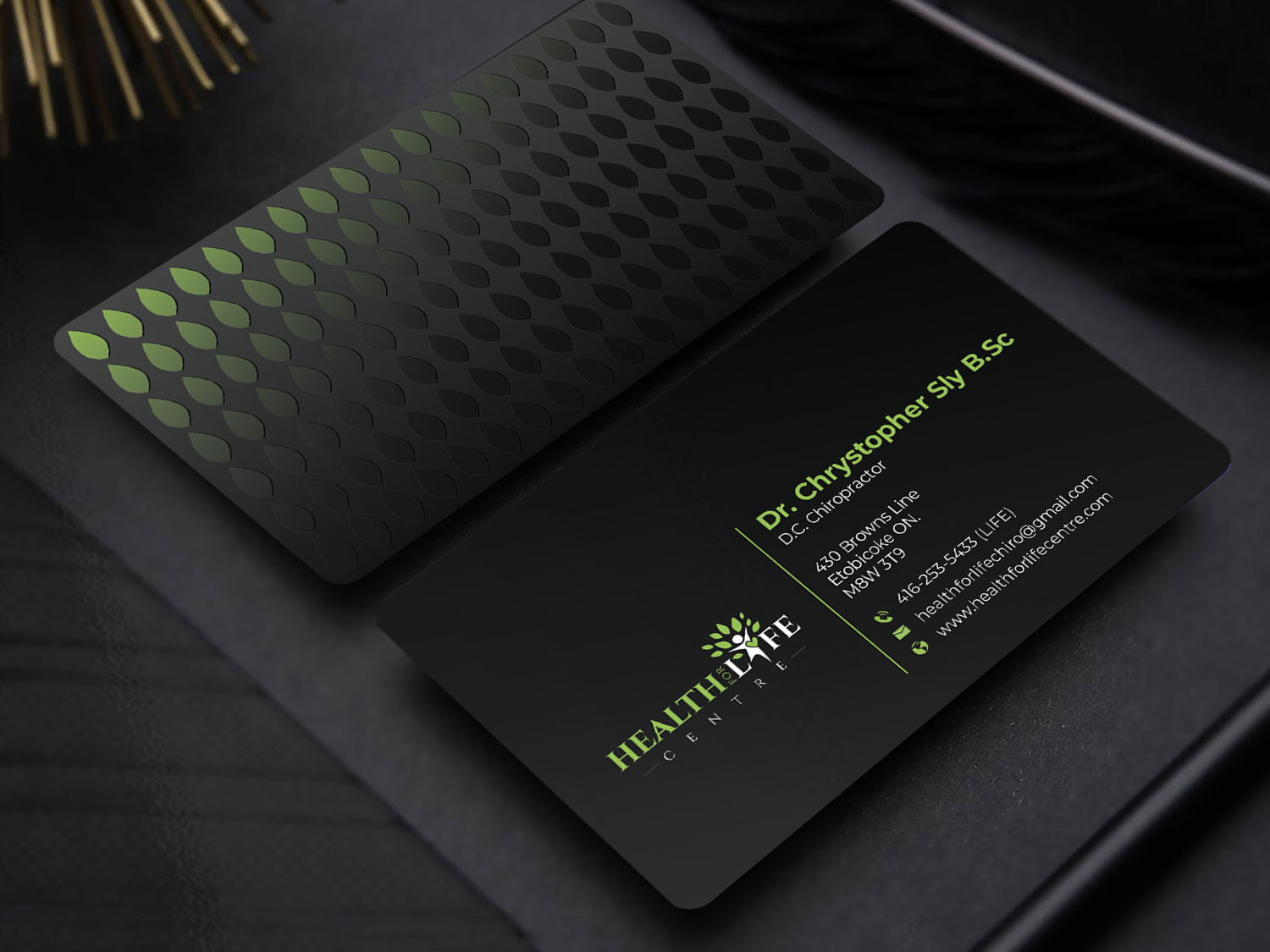 Diseño de Tarjeta de Presentación por Innovative Graphix para Health For Life Centre | Diseño #32330707