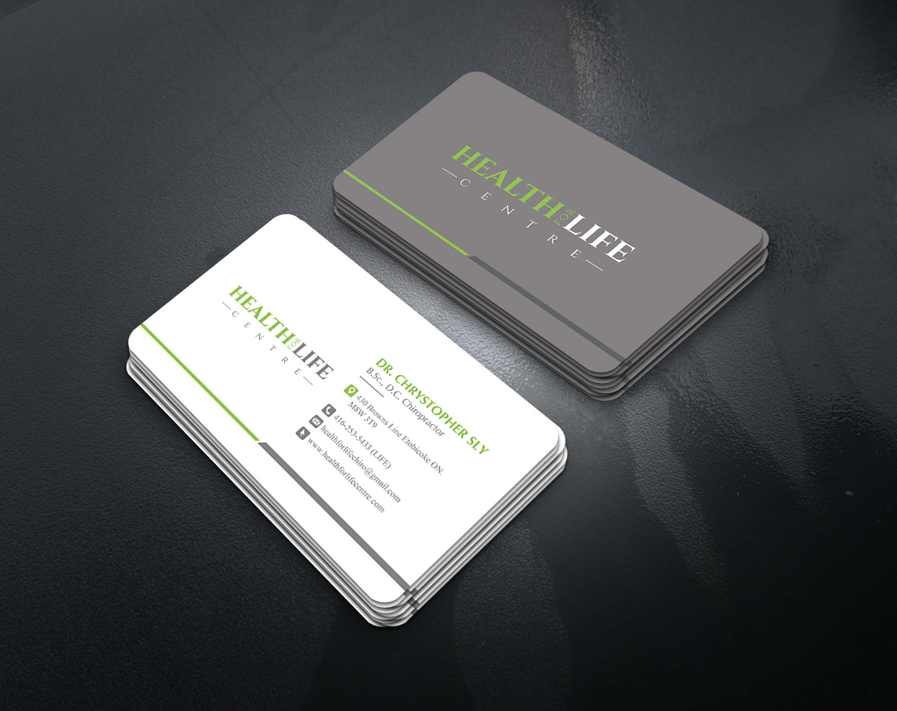 Business Card Design by artbitin for Health For Life Centre | Design #32335465