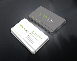 Business Card Design by artbitin for Health For Life Centre | Design: #32335465