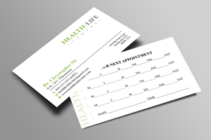 Business Card Design by spks for Health For Life Centre | Design: #32326134