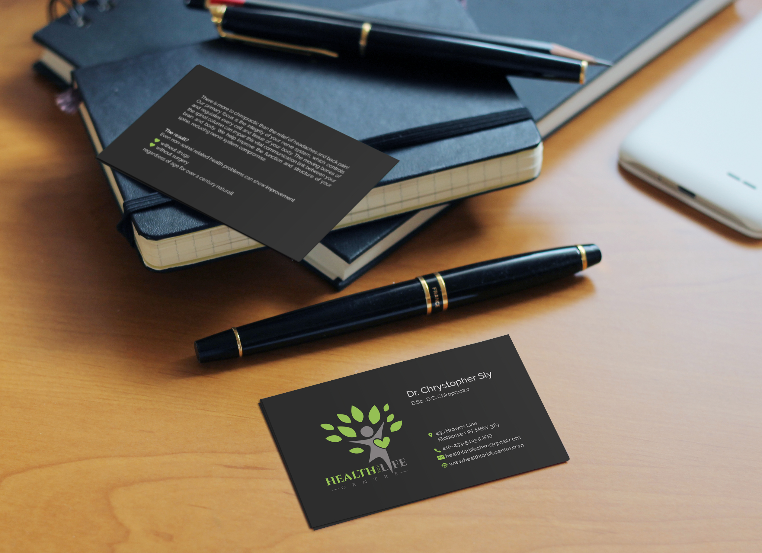 Business Card Design by ArtGallery for Health For Life Centre | Design #32370023