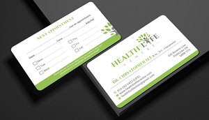 Business Card Design by Creations Box 2015 for Health For Life Centre | Design: #32343145