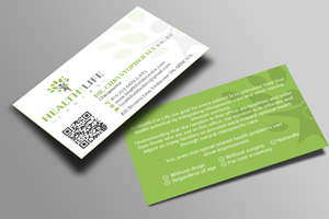 Business Card Design by Creations Box 2015 for Health For Life Centre | Design: #32644305