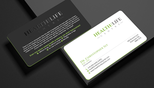 Business Card Design by chandrayaan.creative for Health For Life Centre | Design: #32349074