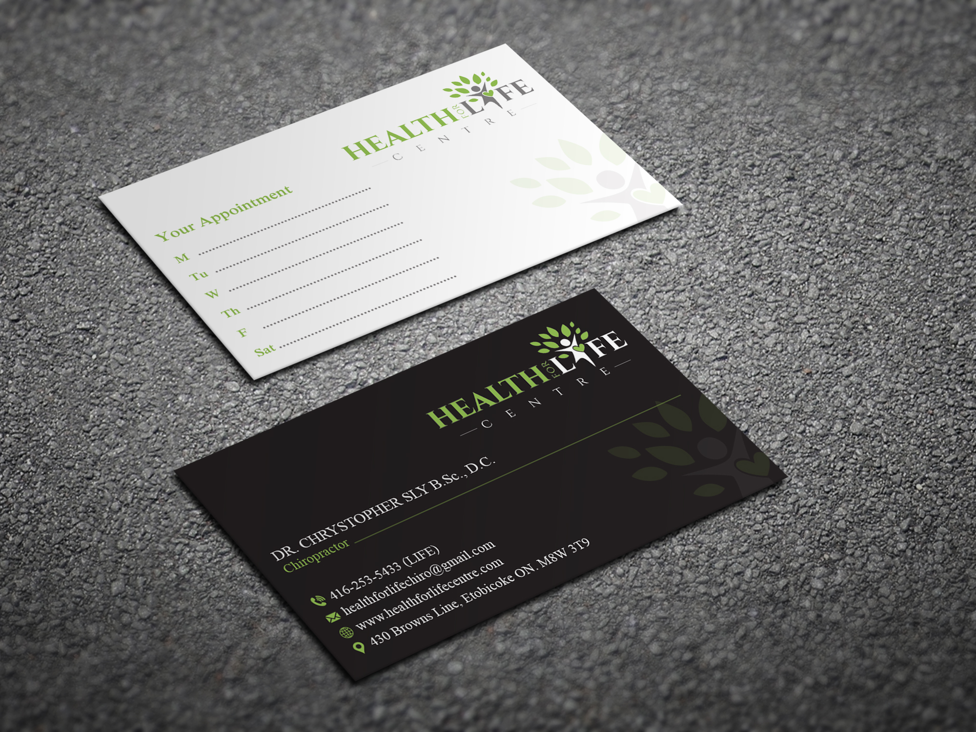 Business Card Design by Magic of Art for Health For Life Centre | Design #32334374