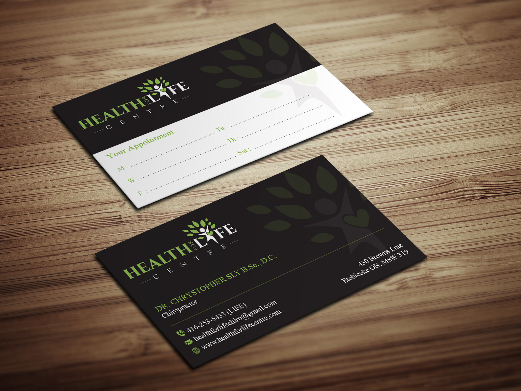 Business Card Design by Magic of Art for Health For Life Centre | Design #32350101