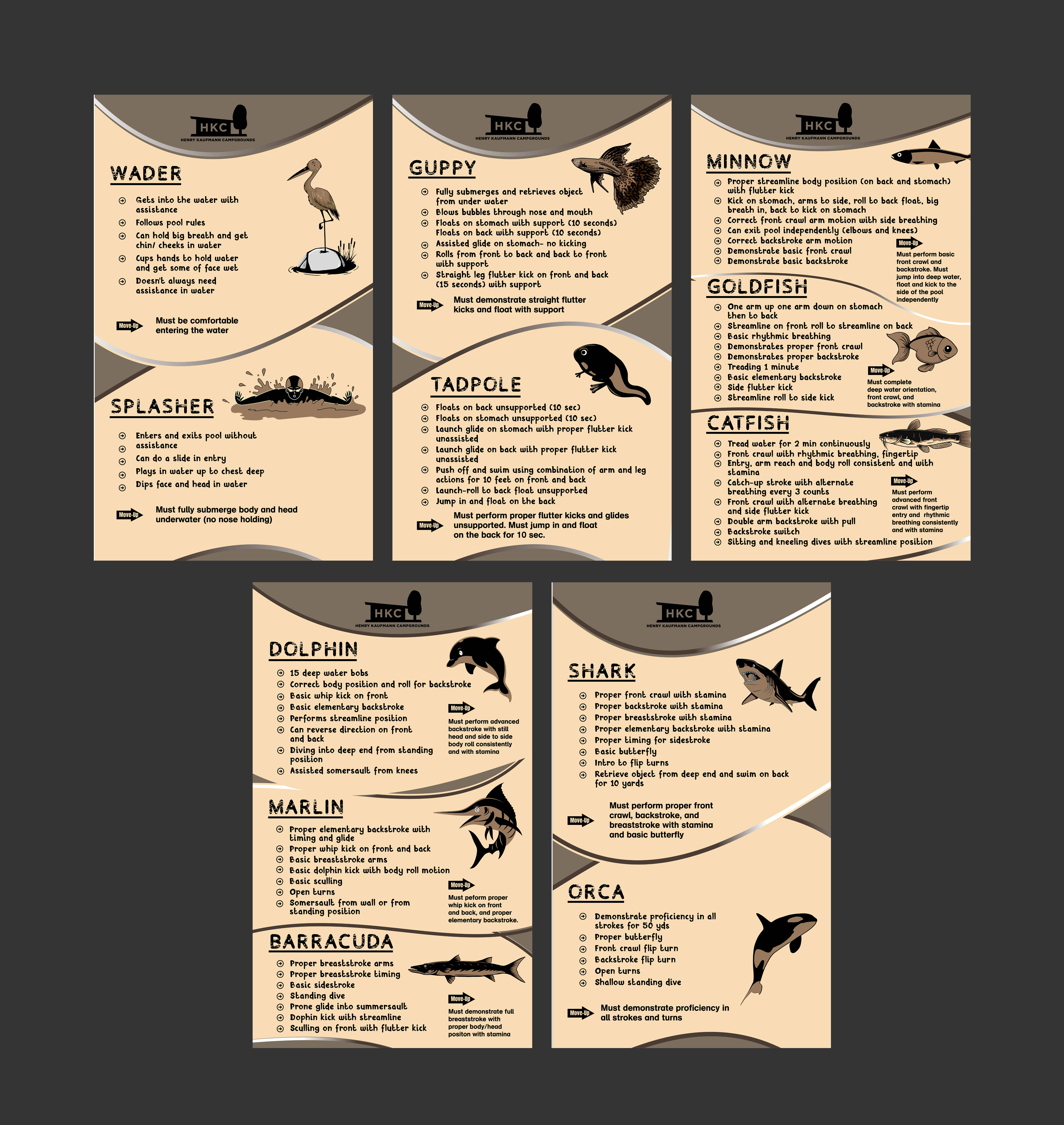 Poster-Design von Fine Graphics House für Henry Kaufmann Campgrounds | Design #32497539