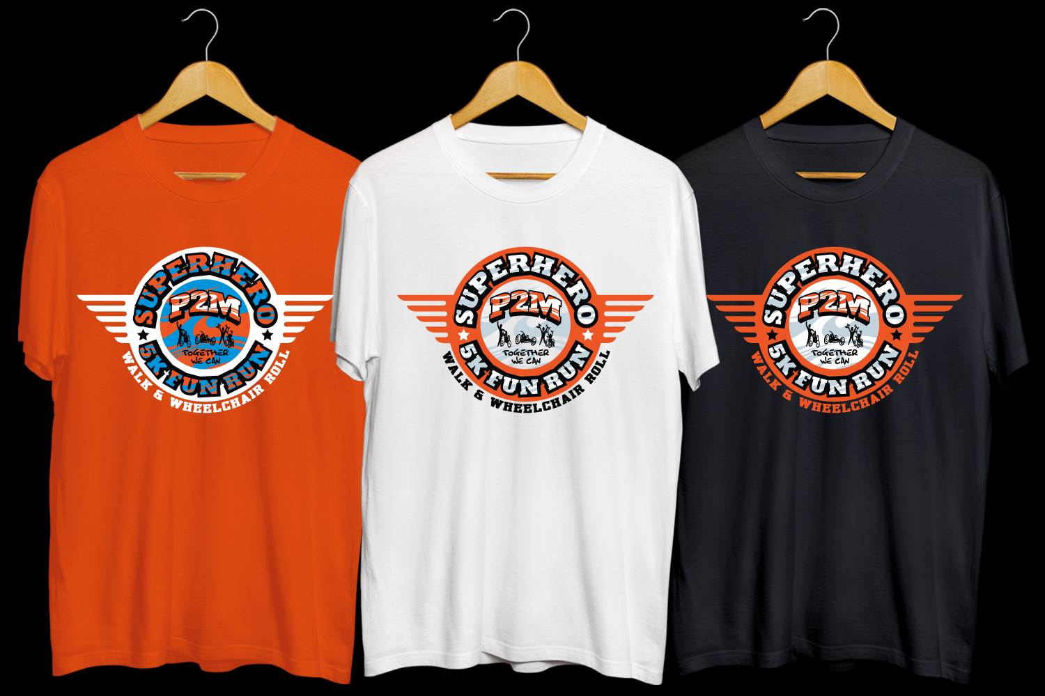 T-shirt Design by Erdie Tadeo for Powered to Move | Design #32378029