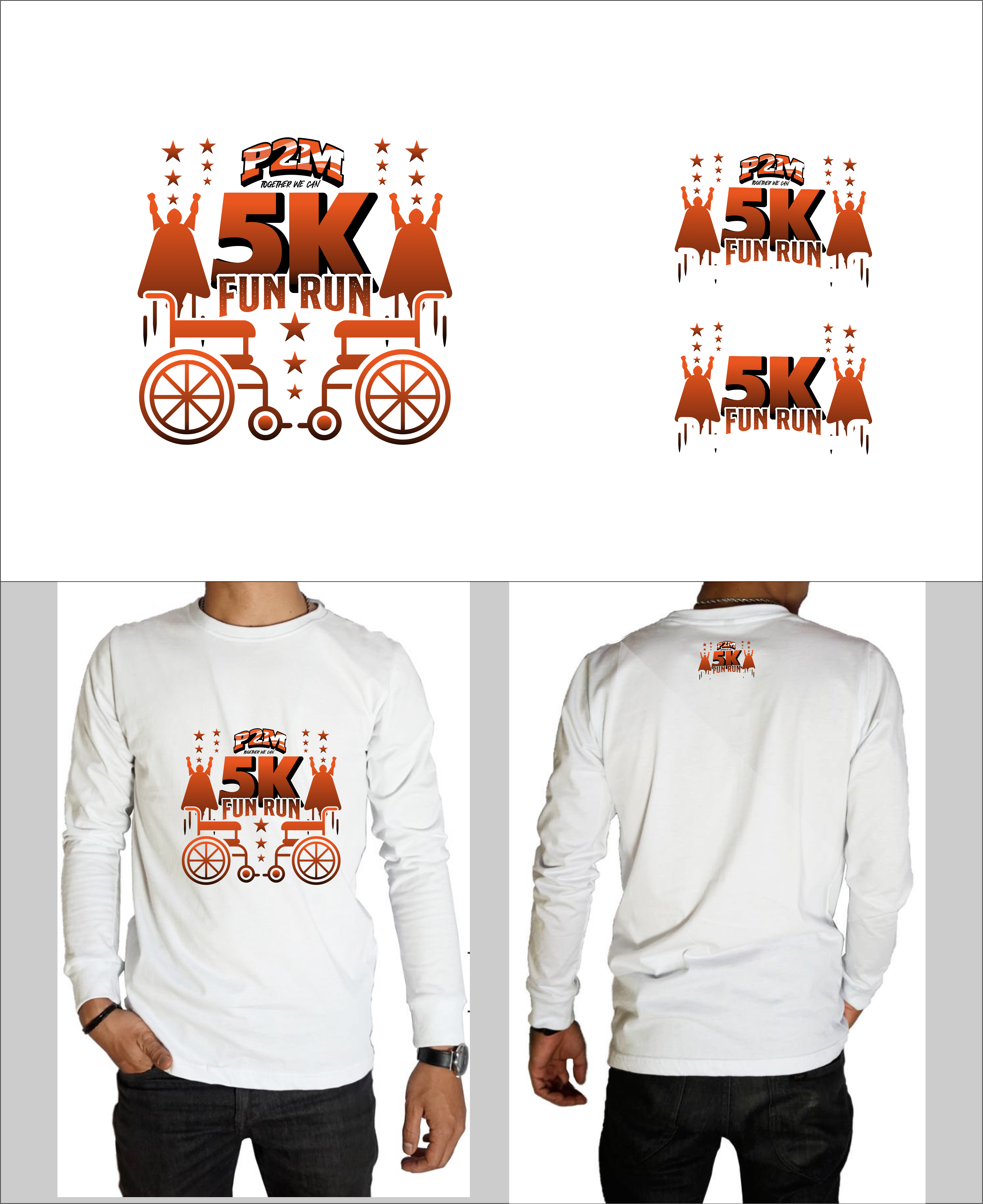 T-shirt Design by Afika_YN for Powered to Move | Design #32352067