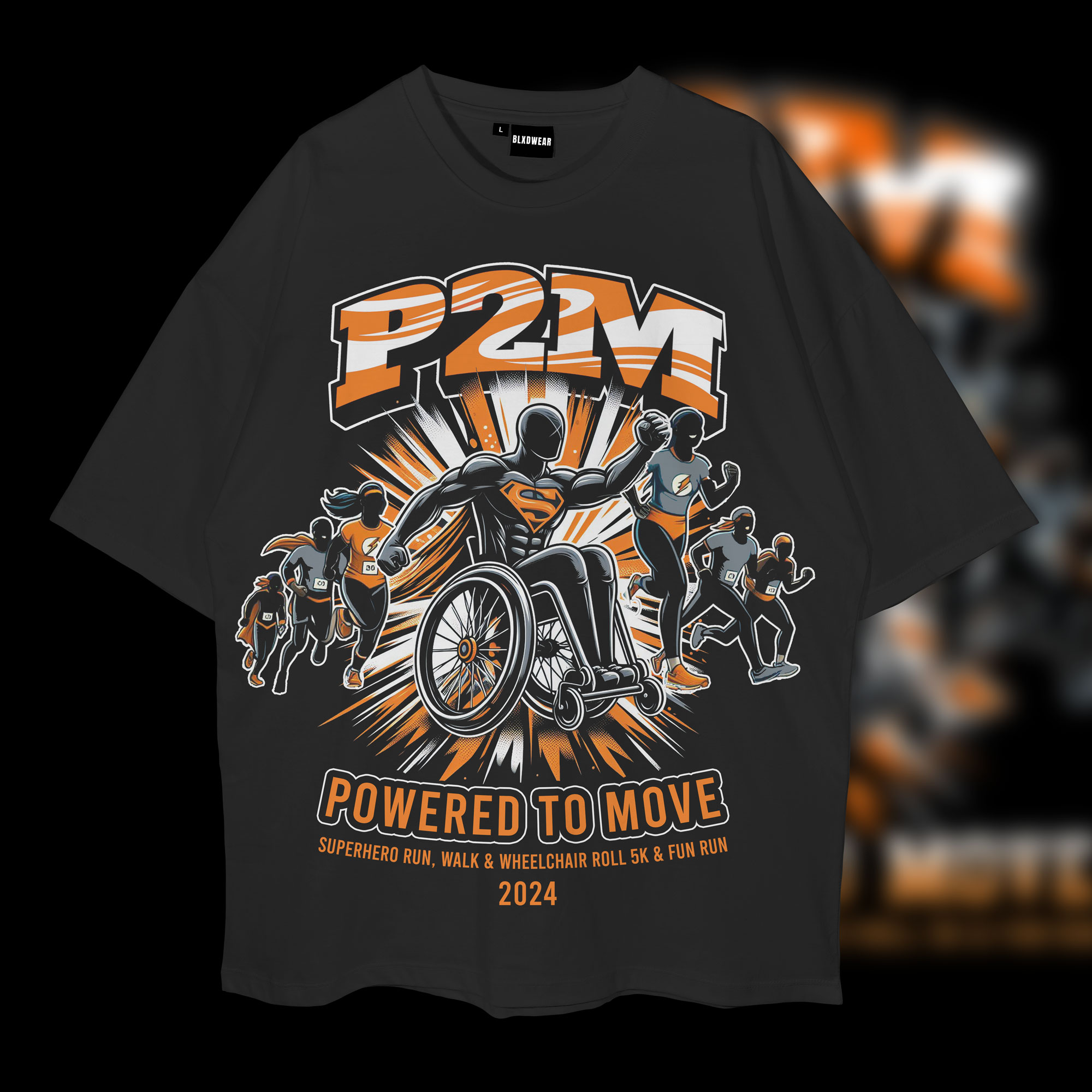 T-shirt Design by blxdwear for Powered to Move | Design: #32376421