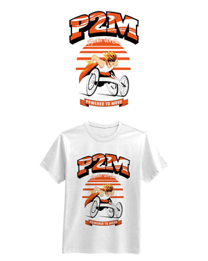 T-shirt Design by HELLOCRUNK for Powered to Move | Design #32373031