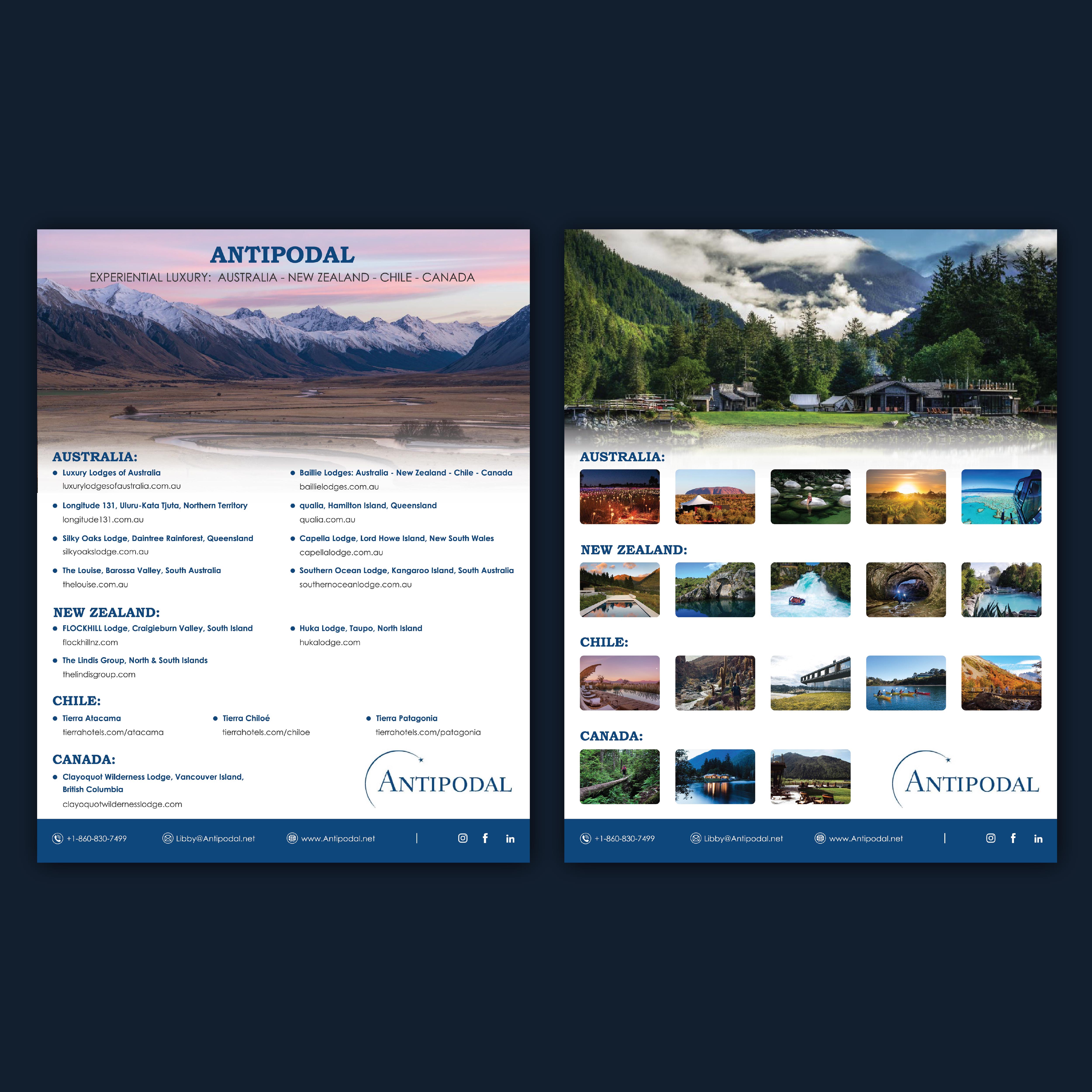 Flyer Design by Bidita Saha for Antipodal | Design #32408587