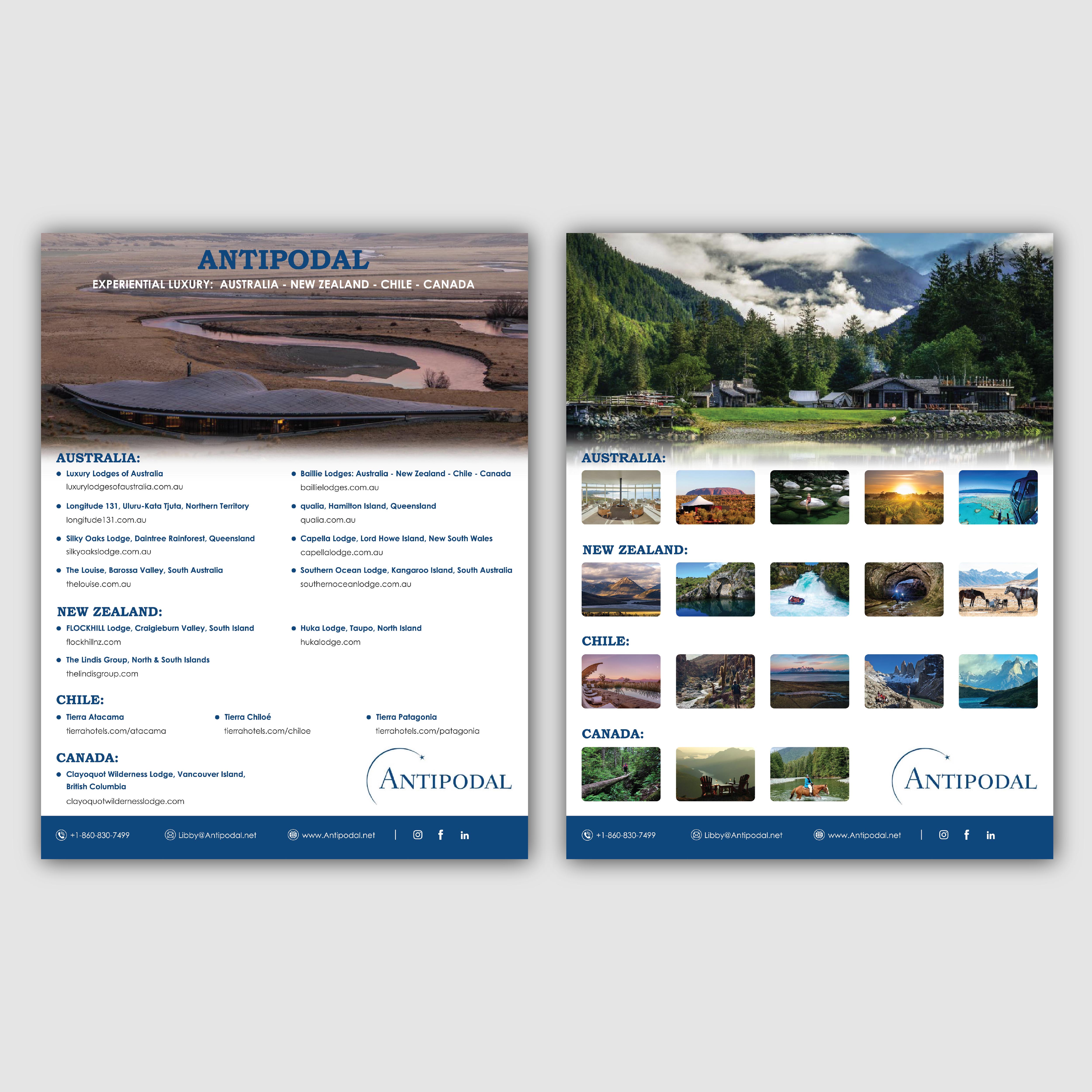 Flyer Design by Bidita Saha for Antipodal | Design #32416140