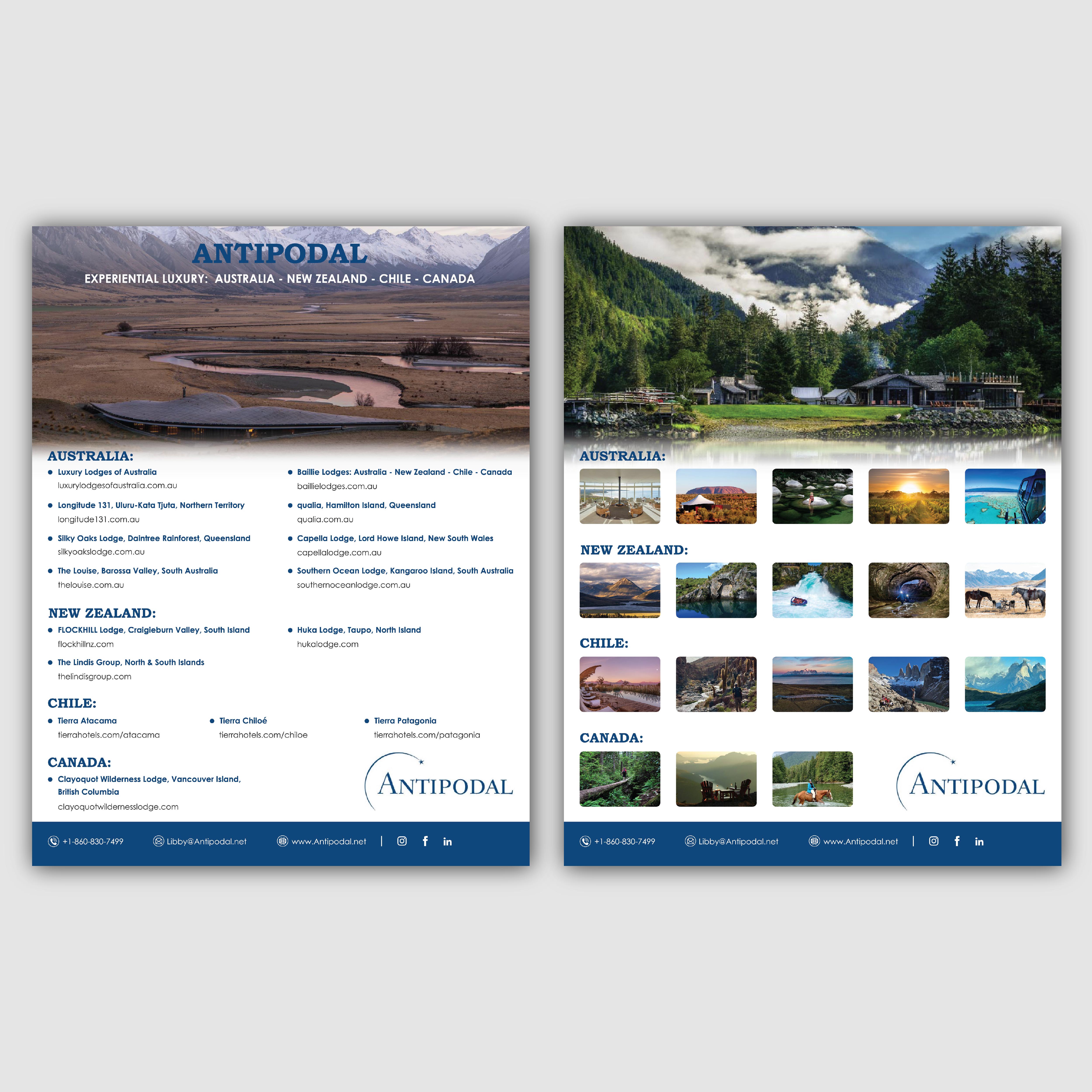 Flyer Design by Bidita Saha for Antipodal | Design #32418366