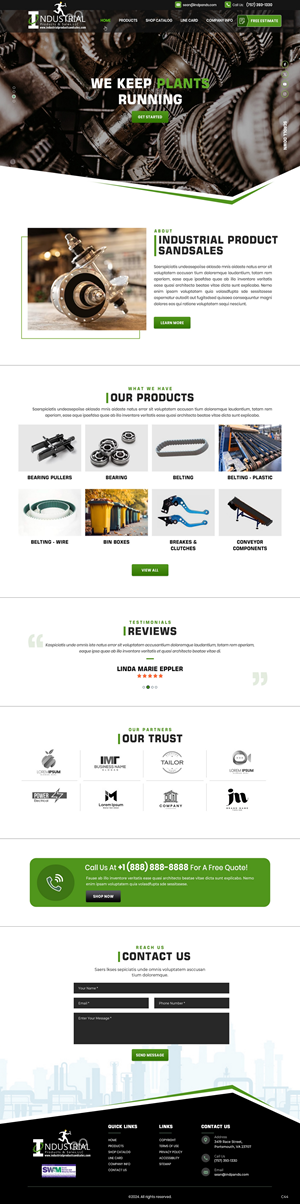 Web Design by pb for this project | Design: #32337956