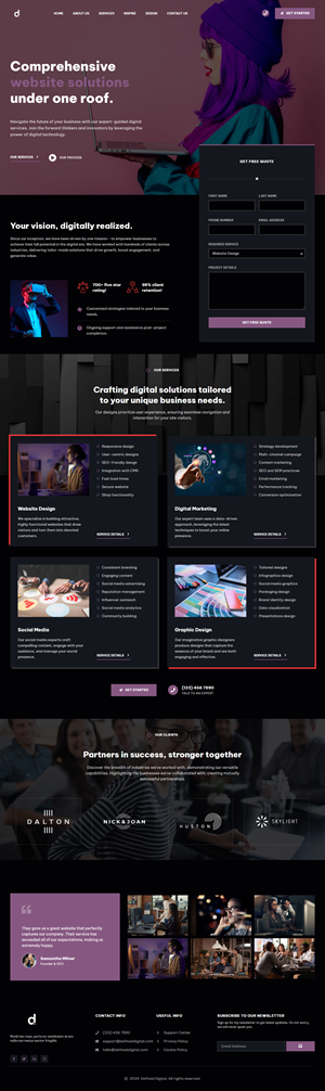 Web-Design von Donald Jere