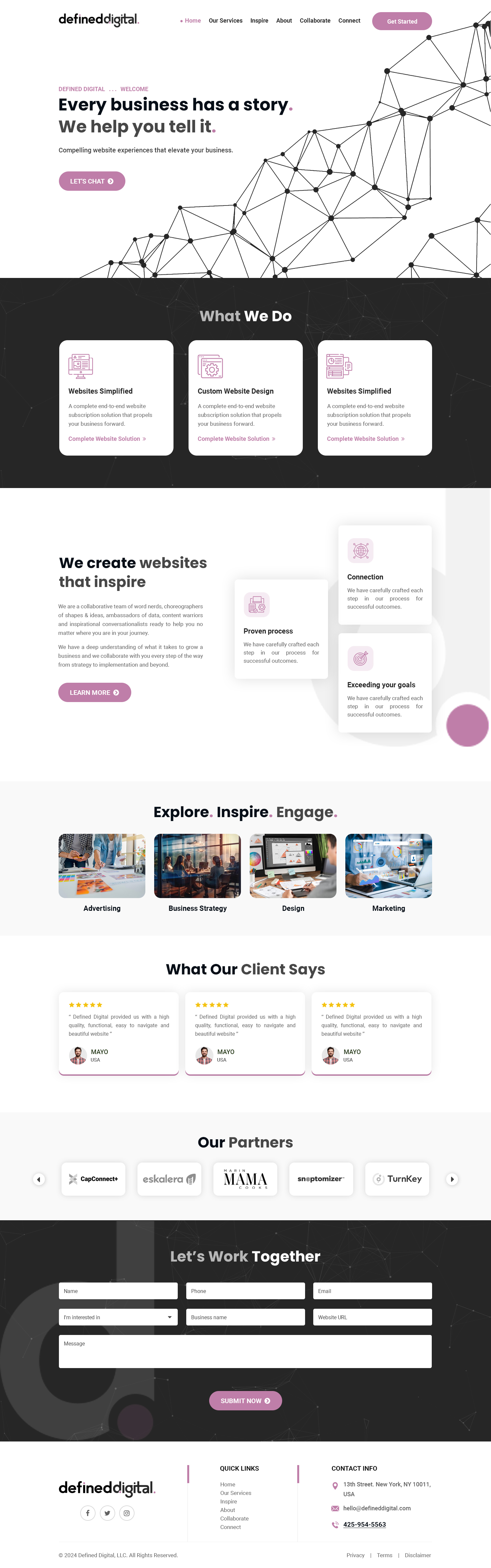Web Design by Dreams Designs for doublejack marketing | Design #32349104