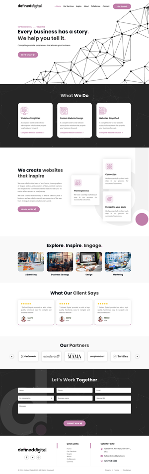 Web Design by Dreams Designs for doublejack marketing | Design: #32349104