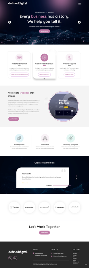 Web Design by pb for doublejack marketing | Design: #32337916