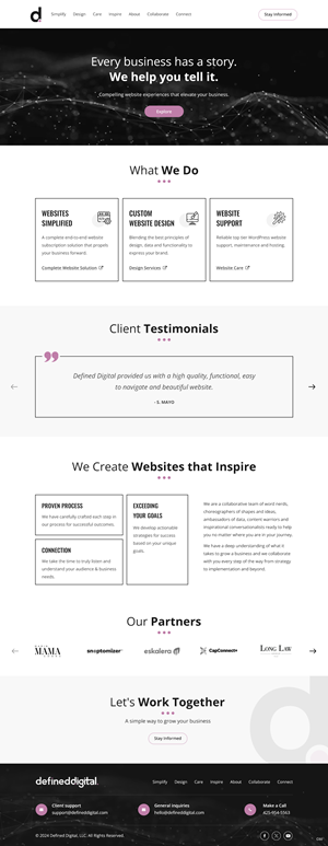 Web Design by pb for doublejack marketing | Design: #32337919