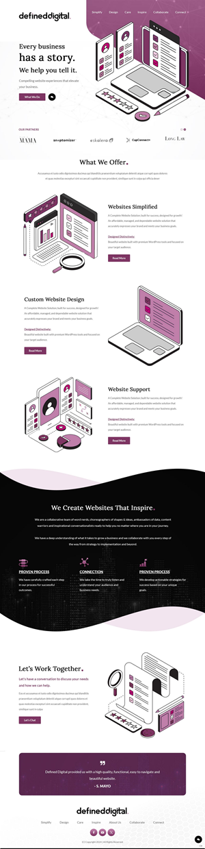 Web Design by pb for doublejack marketing | Design: #32337920