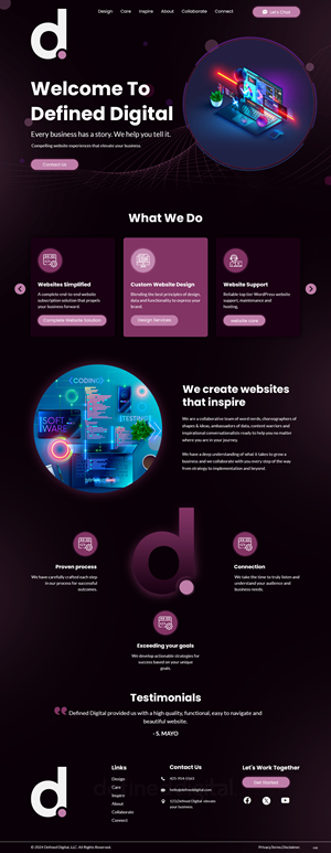 Web Design by pb for doublejack marketing | Design: #32337925