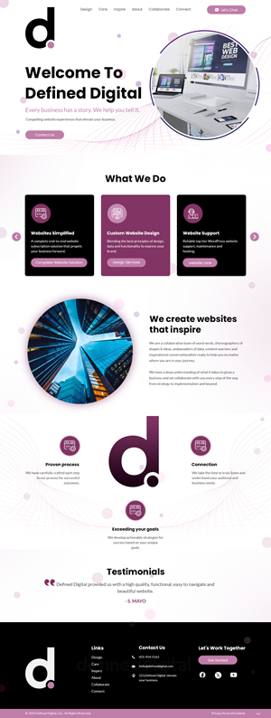 Web Design by pb for doublejack marketing | Design: #32337928