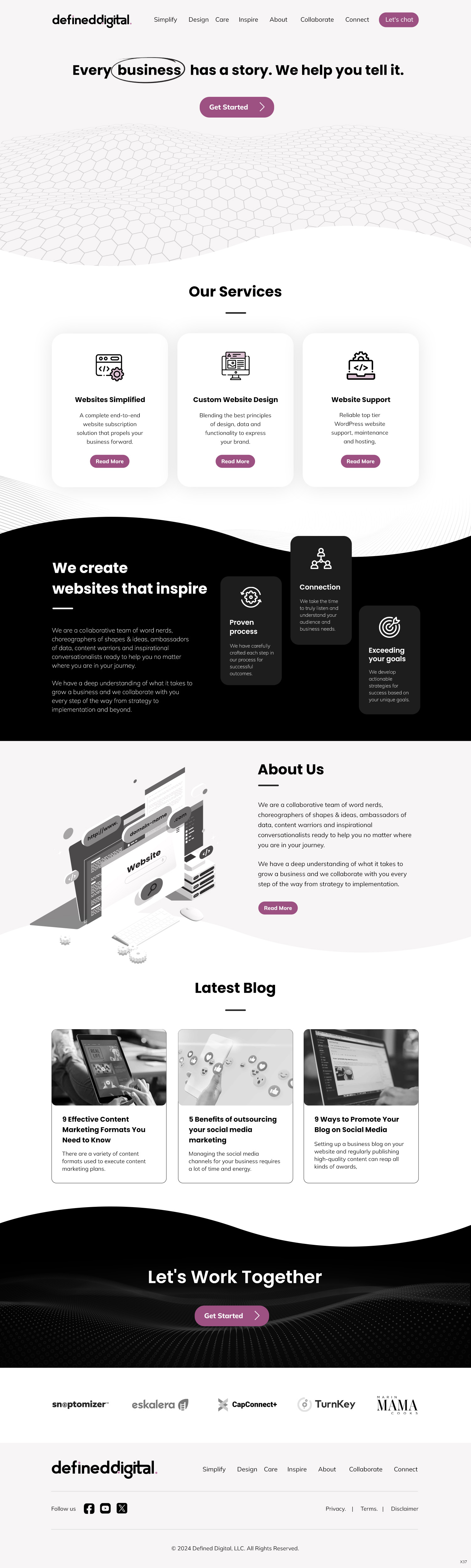 Web Design by pb for doublejack marketing | Design #32337932